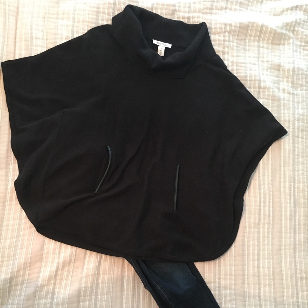 White House Black Market Cowl Neck Poncho